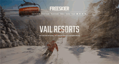 Desktop Screenshot of freeskier.com